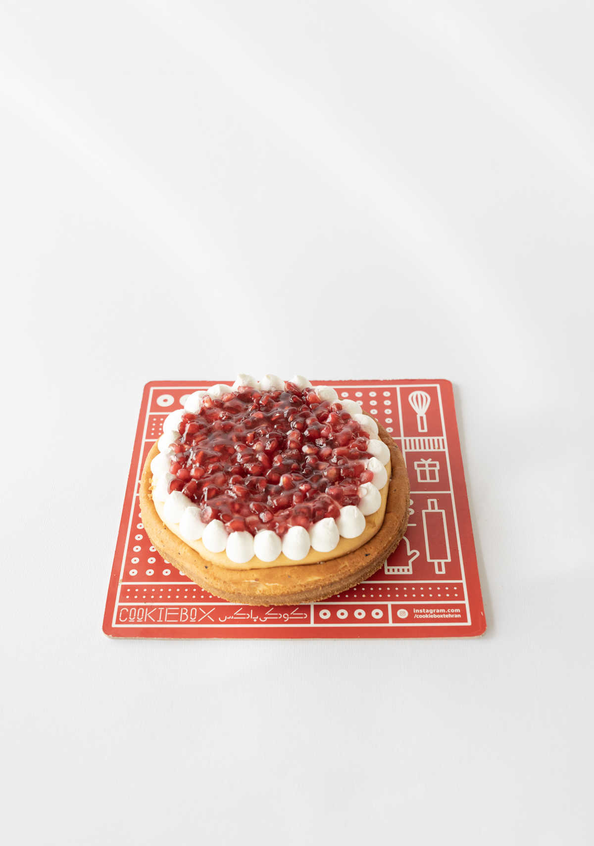 چیزکیک انار 17 سانت